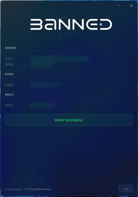 Spoof successful